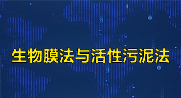 生物膜法與活性污泥法